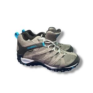 Merrell Women’s Waterproof Hiking Boots Gray Blue J036278 Size US 8 EUR 38.5